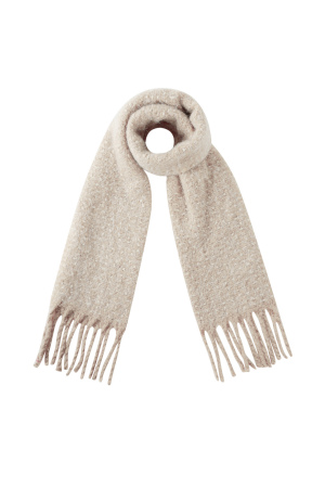 Écharpes D'Hiver Couleur Unie Décontracté Polyester Quotidien h5 