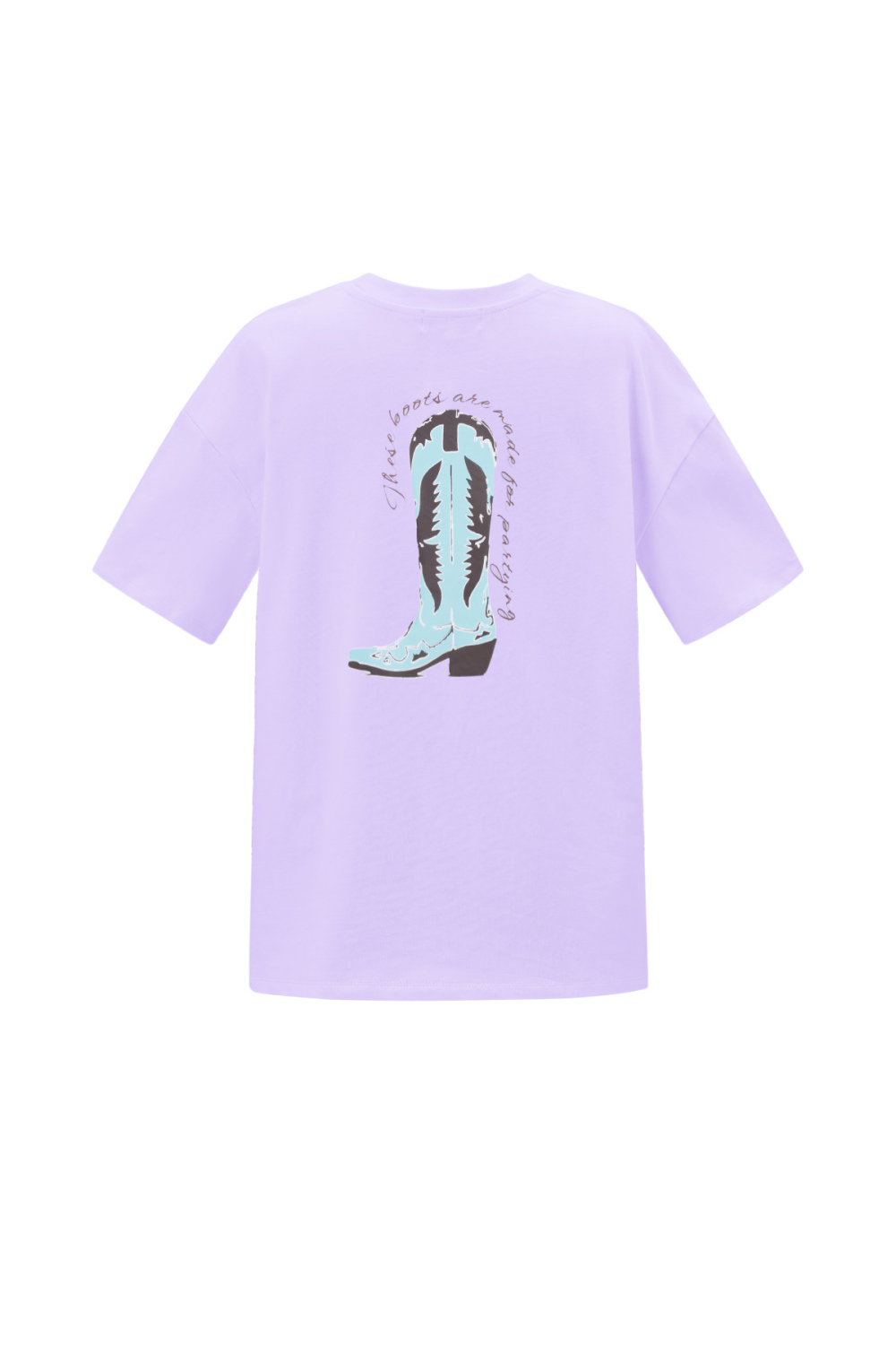 Cotton Knitted T-Shirt Femme Casual Cartoon h5Image3