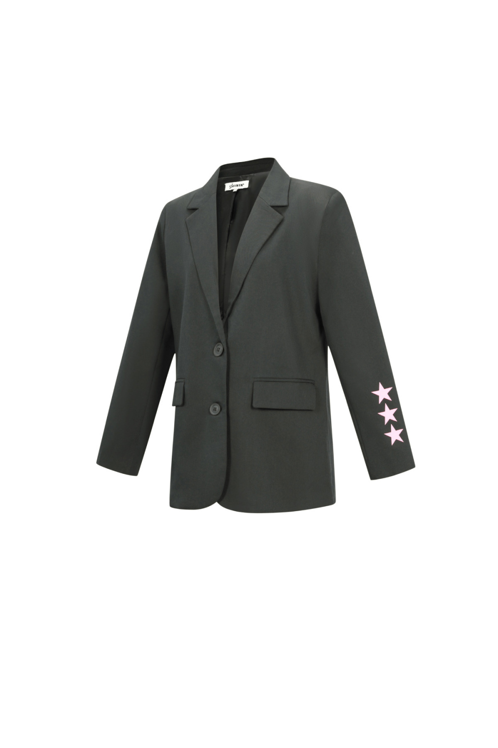 Tissu Polyester Fibre Ensemble De Costume Femme Casual Lettres Design Image2