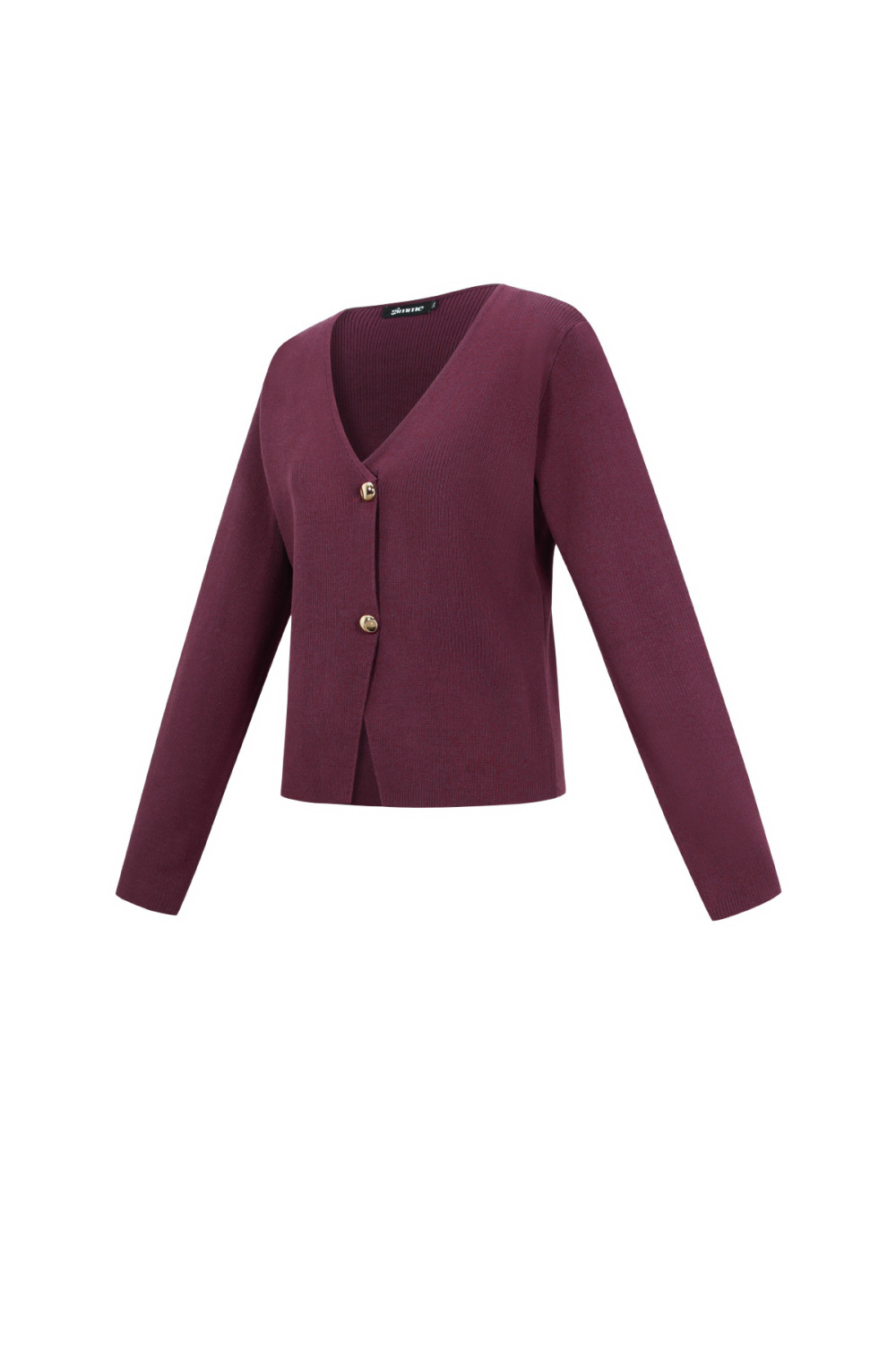 Viscose Tricotée Cardigan Femme Casual Couleur Unie Automne/Hiver h5Image2