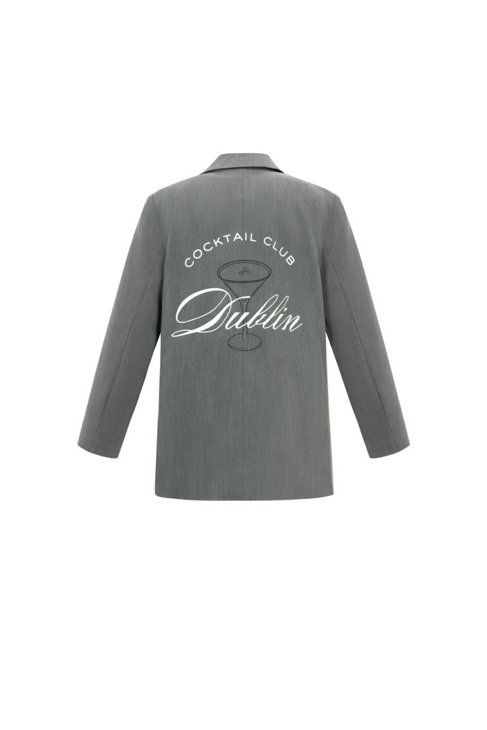 Tissu Polyester Fibre Veste Femme Élégante Lettres Image3