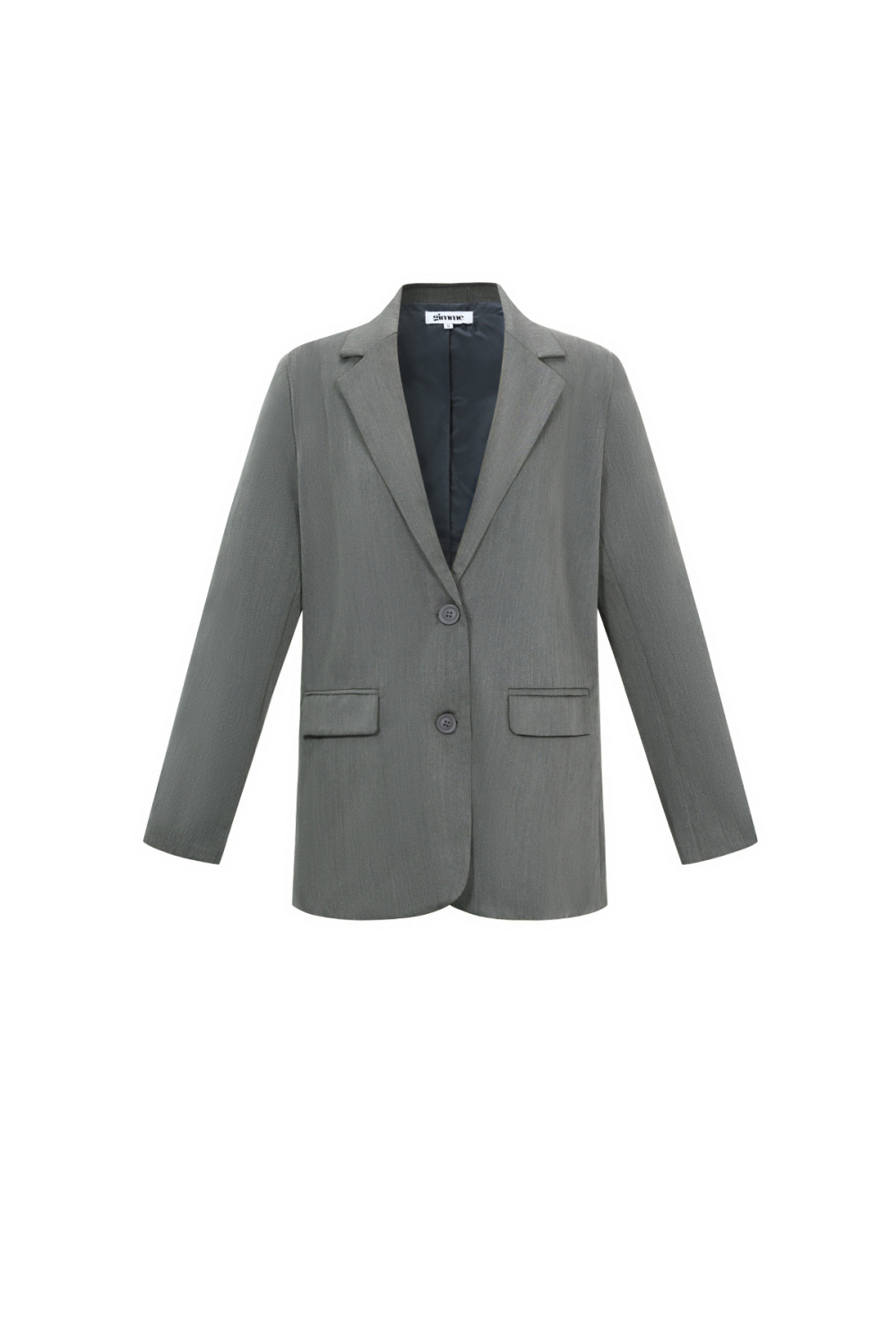 Tissu Polyester Fibre Veste Femme Élégante Lettres 