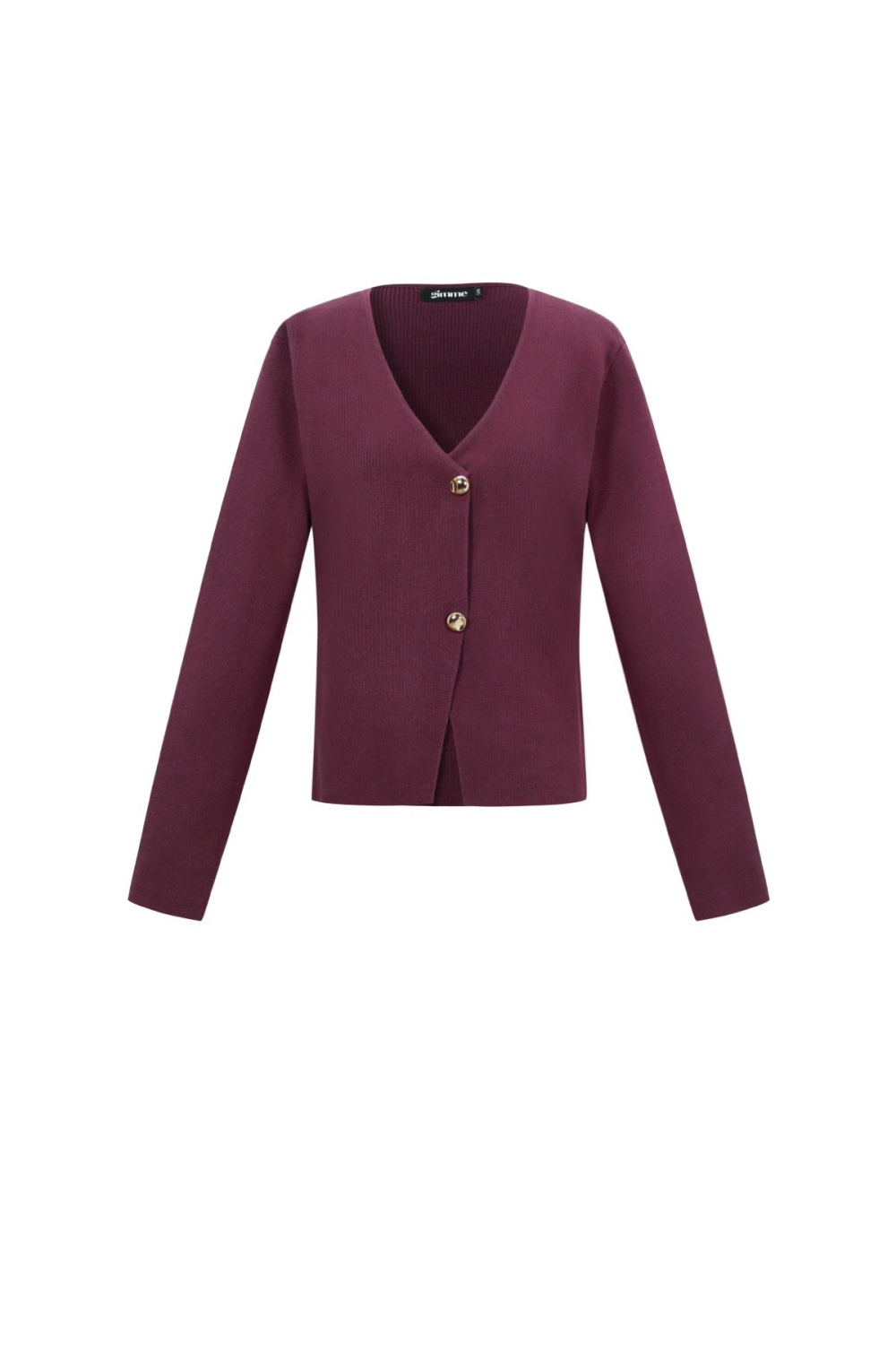 Viscose Tricotée Cardigan Femme Casual Couleur Unie Automne/Hiver