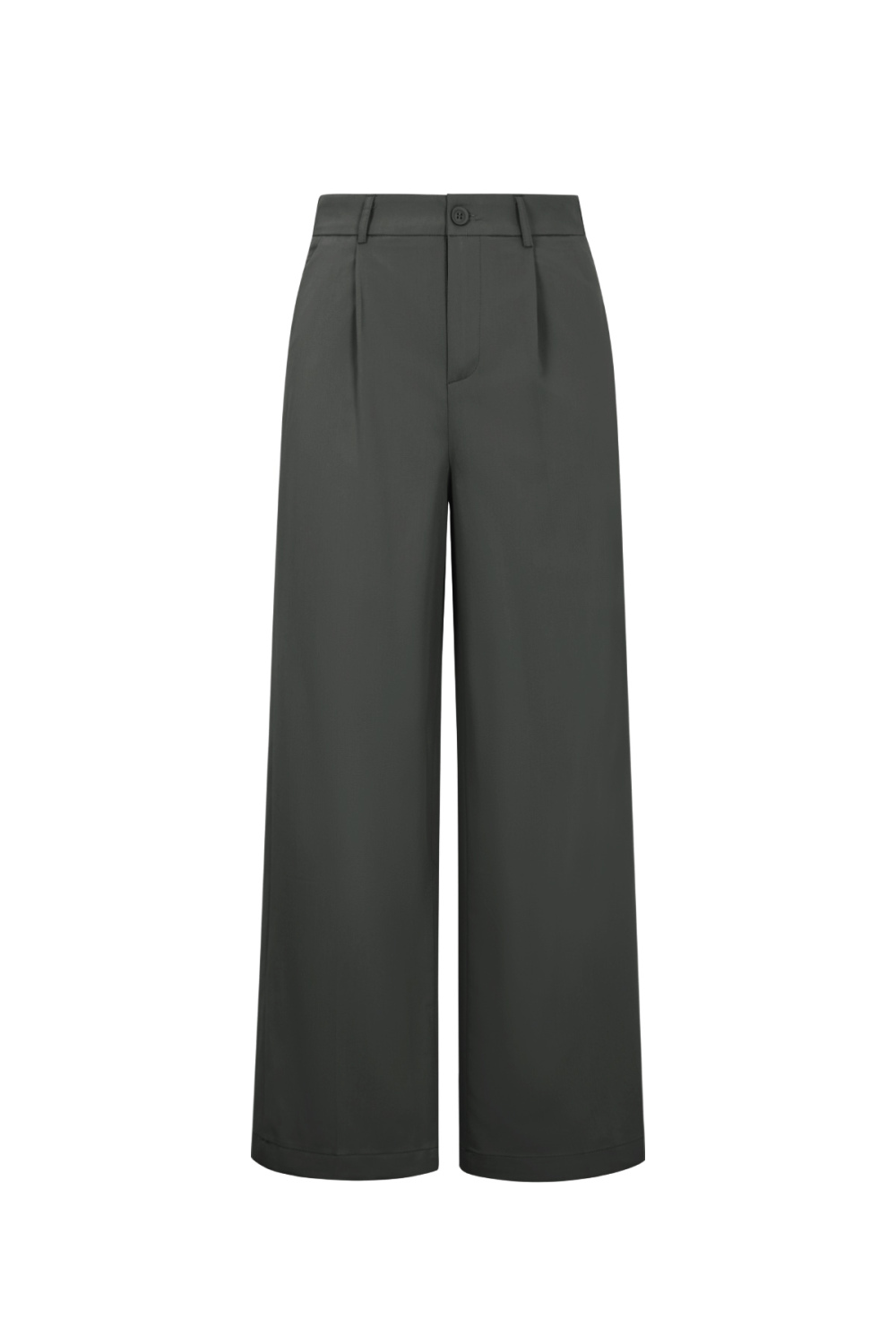 Tissu Polyester Fibre Femme Pantalon Droit Casual Automne/Hiver 