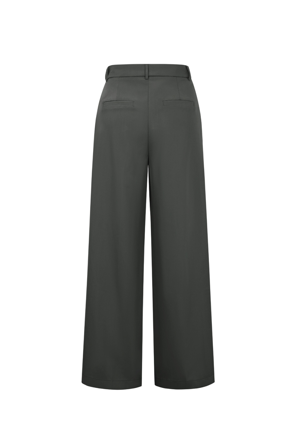 Tissu Polyester Fibre Femme Pantalon Droit Casual Automne/Hiver Image3