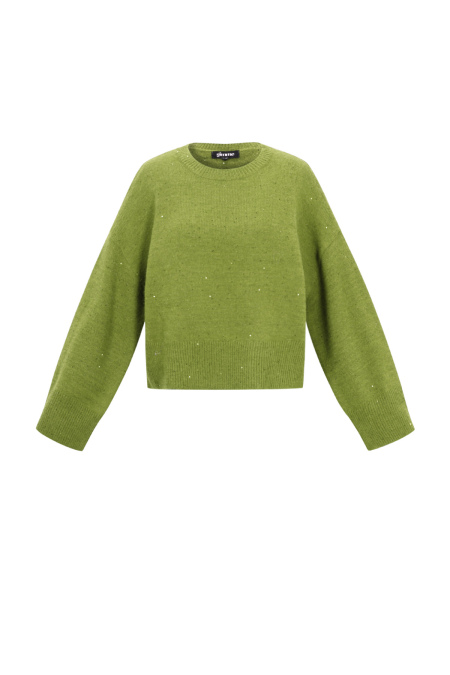 Pulls Tricotés Fibres de Polyester Femmes Style Décontracté Couleur Unie Automne/Hiver 2
