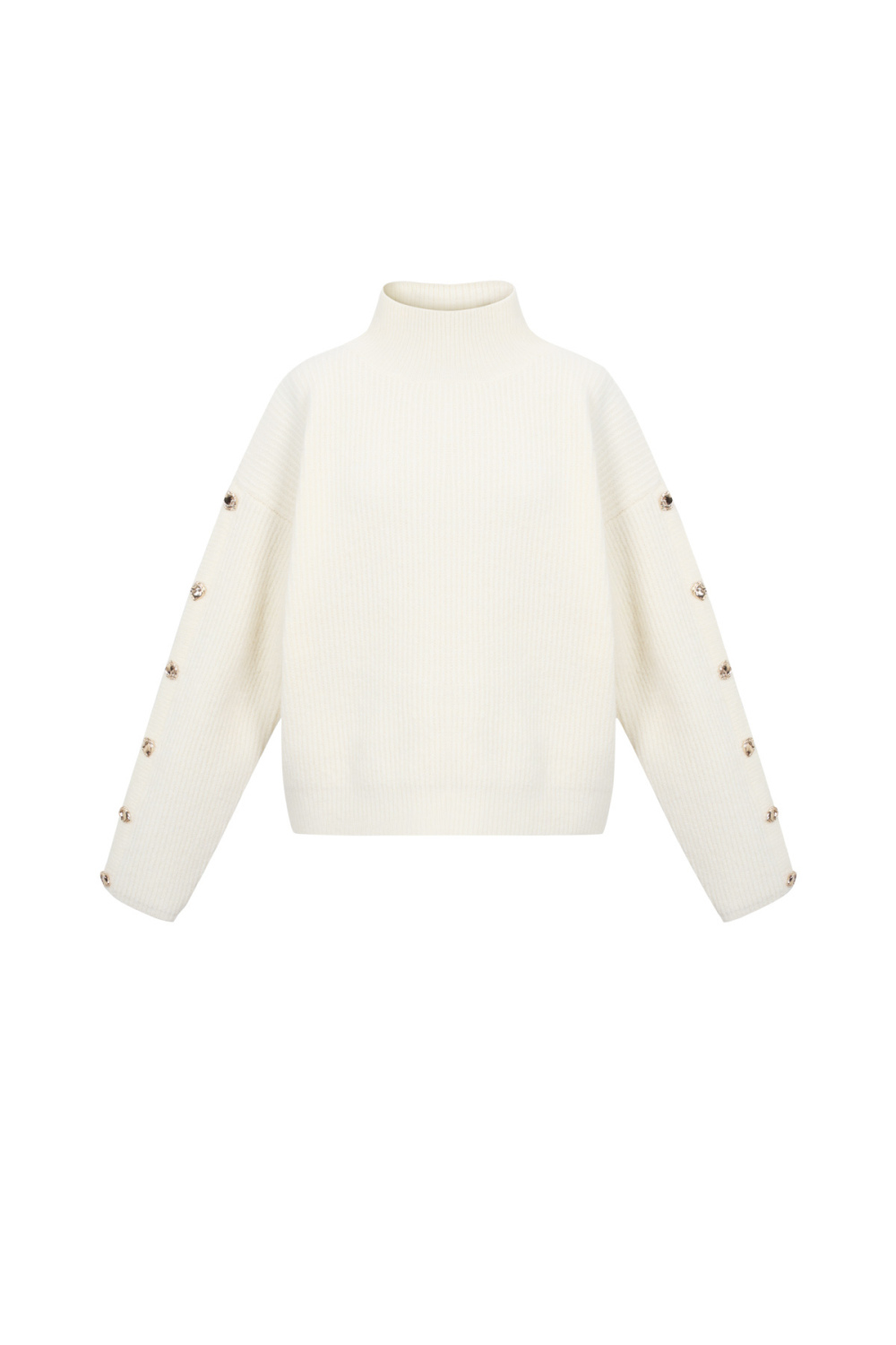 Pull Col Roulé Femme En Polyester Tissé Casual Couleur Unie 