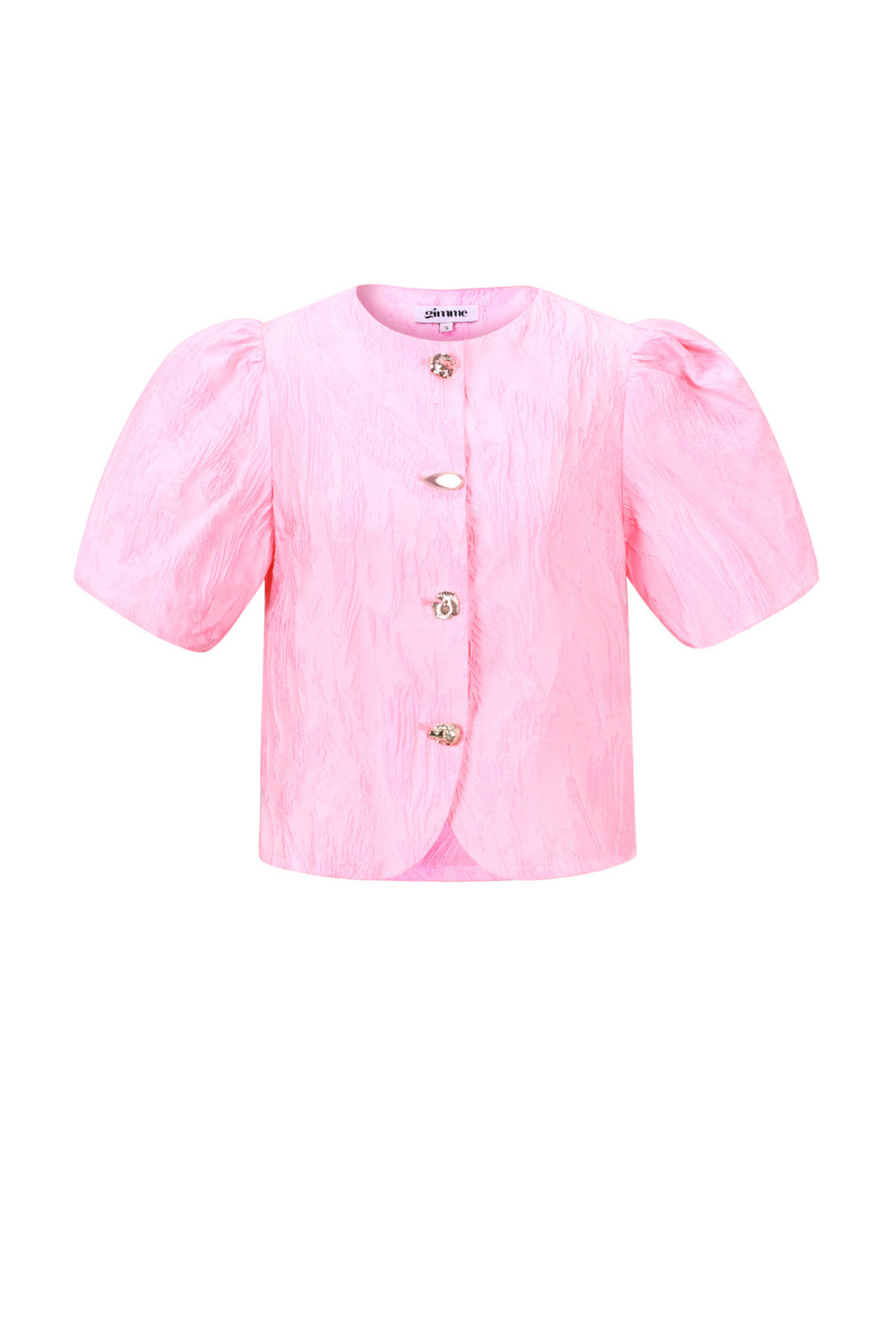 Tissu Polyester Fibre Femmes Tops Manches Courtes Élégant Couleur Unie Printemps/Été 