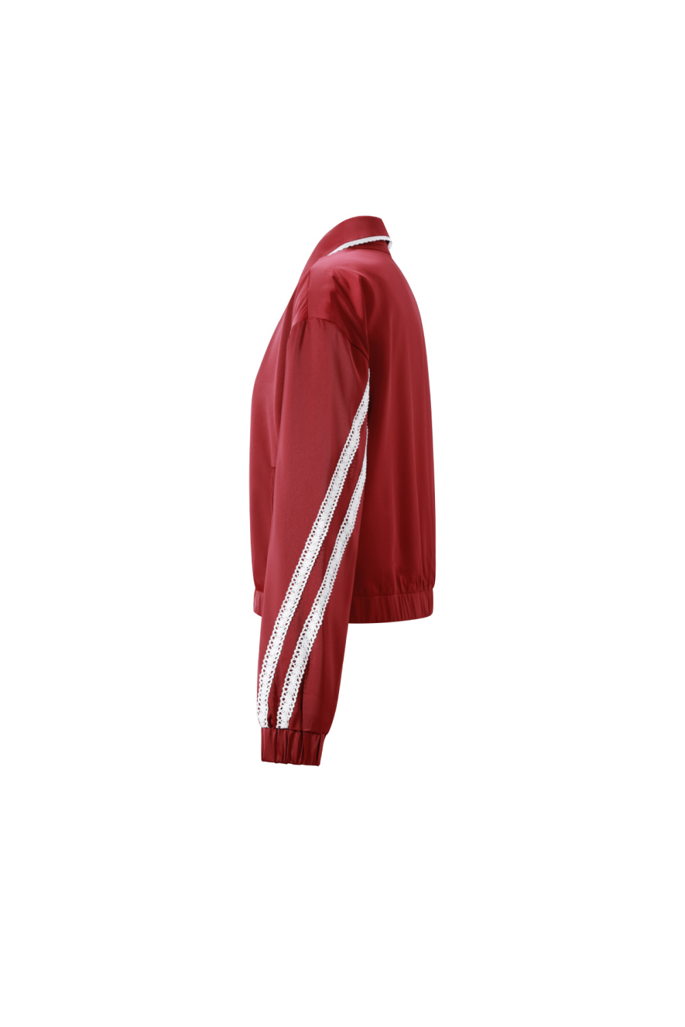 Veste Femme En Fibre De Polyester Tissée Sportive Contraste De Couleurs Ensemble 2 Pièces Image14