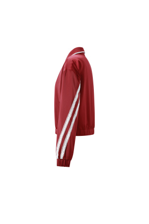 Veste Femme En Fibre De Polyester Tissée Sportive Contraste De Couleurs Ensemble 2 Pièces h5 Image14