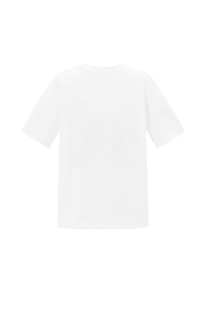 Coton Tricoté T-Shirt Femme Casual Imprimé Animal h5 Image3