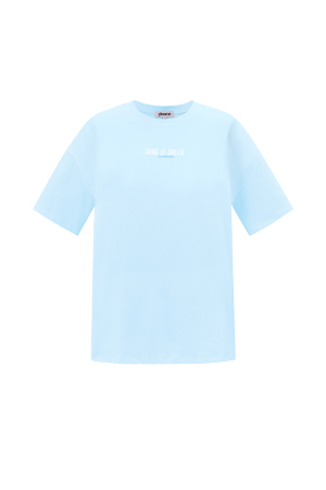 Coton Tricoté T-Shirt Femme Casual Lettres h5 