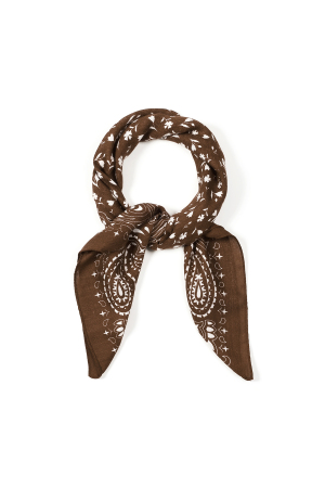Écharpes D'Hiver Fleuries En Polyester Décontracté, Accessoires Du Quotidien h5 Image2
