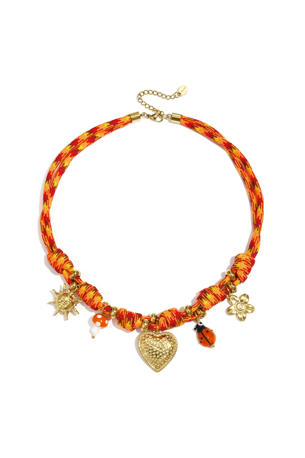 Colliers Pendentifs En Corde, Style Cœur, Collection Romantique Décontractée Pour Le Quotidien, Bijoux Pour Femmes 