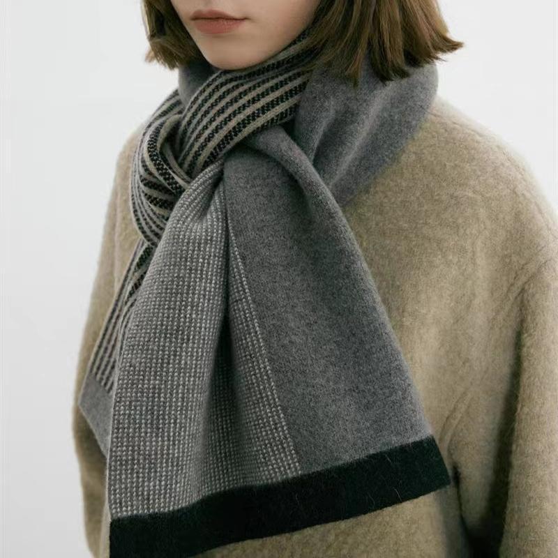Écharpe D'Hiver Moderne En Fibre Synthétique Pour Femme, 1 Pièce 