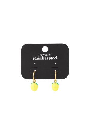 Boucles D'Oreilles Citron h5 Image4