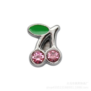 Perles De Bijoux En Alliage De Cerise À Faire Soi-Même h5 