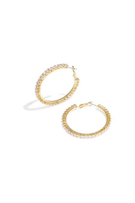 Boucles d'oreilles créoles en cuivre géométriques élégantes de Noël, série luxueuse, bijoux pour femmes