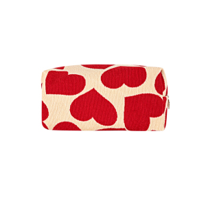 Sac À Main En Velours Côtelé Pour Femme, Série Romantique, Motif Cœur Mignon, 1 Pièce h5 