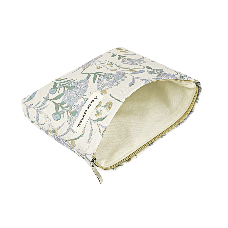 1 Sac À Main En Polyester Pour Femme, Série Romantique, Motif Floral Mignon Image2