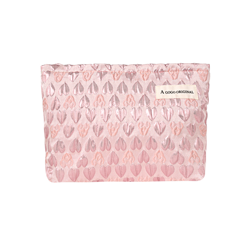 Sac Pour Femme En Polyester, Série Romantique, Motif Cœur, 1 Pièce 