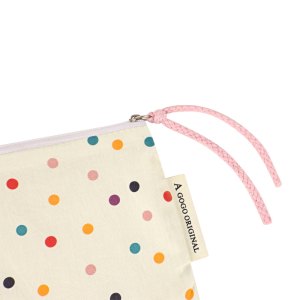 Sac À Main Élégant En Toile À Pois Pour Femme, Série Simple, 1 Pièce h5 Image3