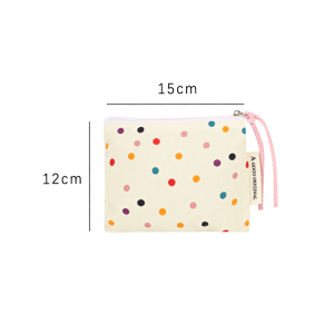 Sac À Main Élégant En Toile À Pois Pour Femme, Série Simple, 1 Pièce h5 Image5