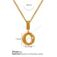 Collier O en or XL133 Image15