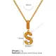 Collier S doré XL133 Image19