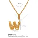 Collier W doré XL133 Image23