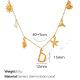Collier lettre D XL206 Image4