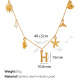 Collier lettre H XL206 Image8