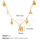 Collier lettre M XL206 Image13