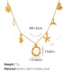 Collier lettre O XL206 Image15