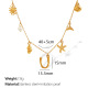 Collier lettre U XL206 Image21
