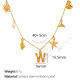 Collier lettre W XL206 Image23