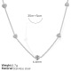 Collier Argent Coeur Vertical XL135 Image4