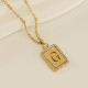 Lettre dorée G [avec chaîne] Image7