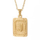 (Y compris la chaîne) doré J Image10