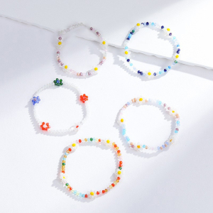 Bracelet De Perles En Cristal Rétro Pour Femme, Série Luxueuse, 1 Pièce h5 Image2