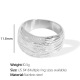 JZ112 Meiwei 6 # bague en argent Image2