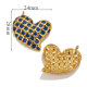 Pendentif grille-bleu foncé Image8