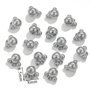 Pendentif Femme Décontracté En Acier Inoxydable, Couleur Or, Motif Coquillage, Collection Romantique (1 Pièce) h5 