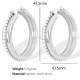 Boucles d'oreilles en argent EH421 Image4