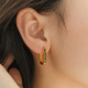 Boucles d'oreilles en or diamant vert EH314 Image2
