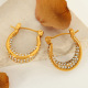Boucles d'oreilles en or EH417 