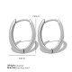EH212 petites boucles d'oreilles en argent Image6
