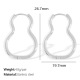 Boucles d'oreilles en argent EH827 Image7