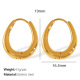 Boucles d'oreilles en or EH828 Image8