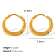 Boucles d'oreilles en or EH829 Image10